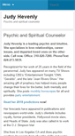 Mobile Screenshot of judyhevenly.com